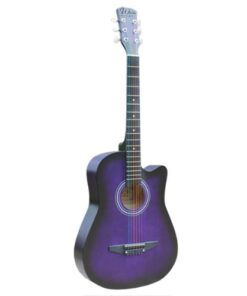 Đàn Guitar Acoustic Dáng Khuyết Woim Màu Tím