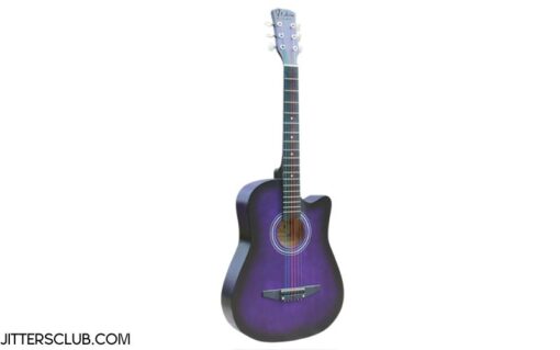 Đàn Guitar Acoustic Dáng Khuyết Woim Màu Tím