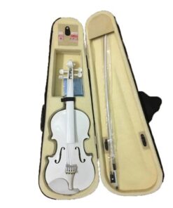 Đàn Violin gỗ cao cấp size 4/4 màu trắng