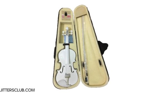 Đàn Violin gỗ cao cấp size 4/4 màu trắng