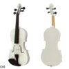 Đàn Violin gỗ cao cấp size 4/4 màu trắng