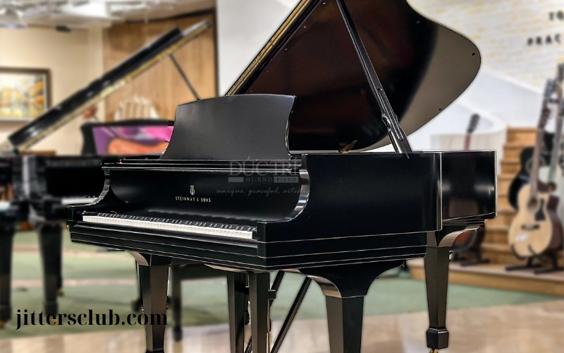 Đàn Piano cơ trắng Steinway (1)